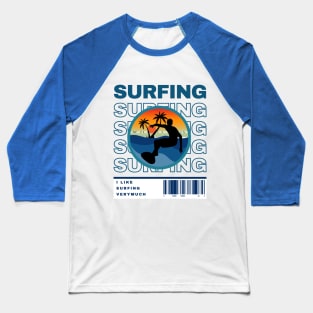 surfing Baseball T-Shirt